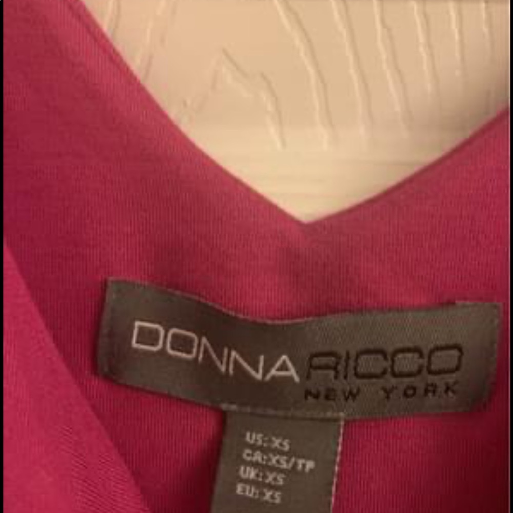 Magenta skater dress